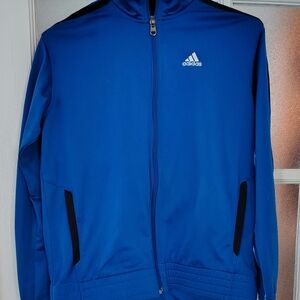 Vintage blue Adidas coat.
